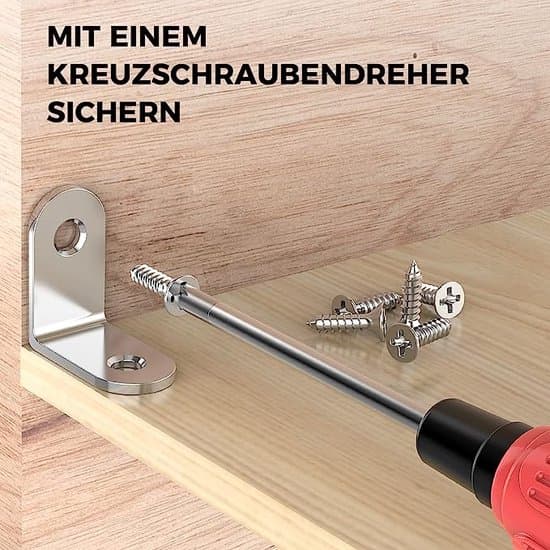 Hörnkopplingar/skåpskopplingar/möbelkopplingar/hörnkopplingar 20-pack 30X30X16mm