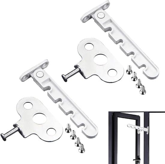 Fönsterlås, 2-pack, för säkerhet och luftcirkulation