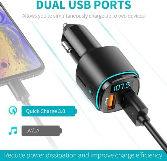 Bluetooth-lähetin - Bluetooth-vastaanotin - 2-in-1 - Bluetooth-vastaanotin - Auto