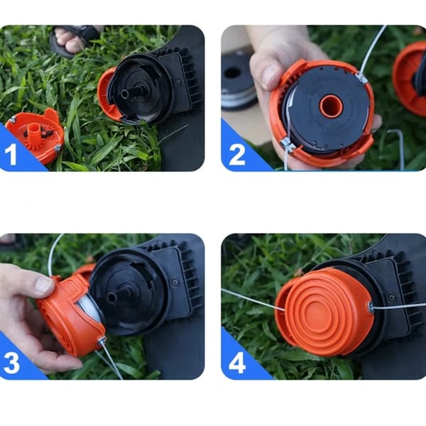 Ersättningsspolar och skydd för BLACK+DECKER trimmers