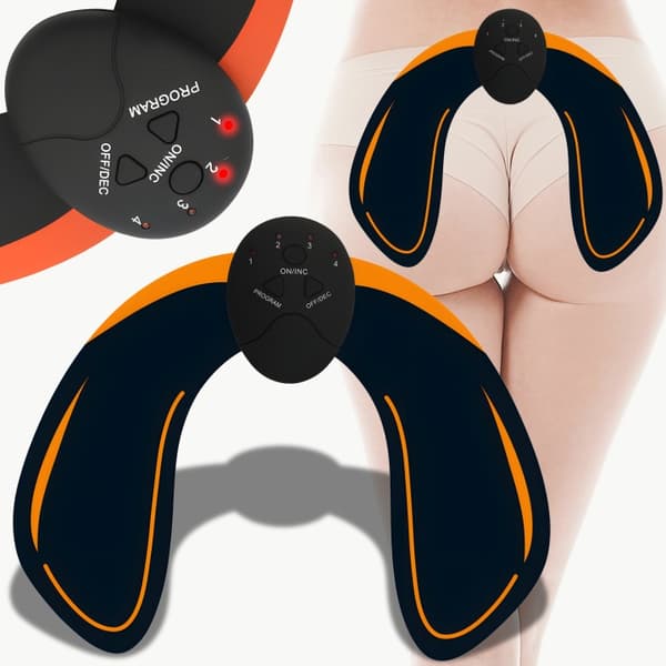 Elektrisk muskelstimulator (EMS) til balder; stimuleringsprogram til baldemassage.