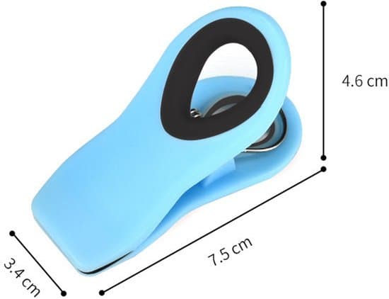 12-pack magnetiska påsklämmor för mat/snacks