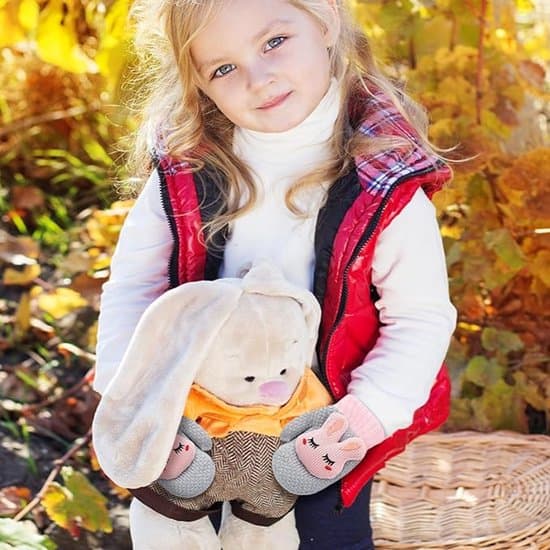 Barnhandskar, nyföddvantar, varma stickade handskar med dragsko och fleecefoder, för flickor i åldern 4-8 år, 16*9cm, Grå