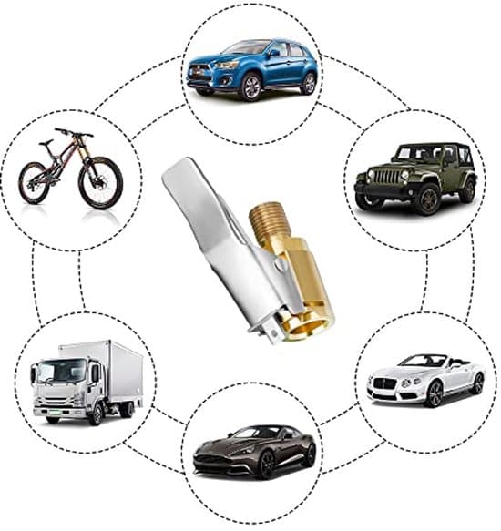 Dækventilspindel 8mm - 2 messing ventilspindel tilbehør