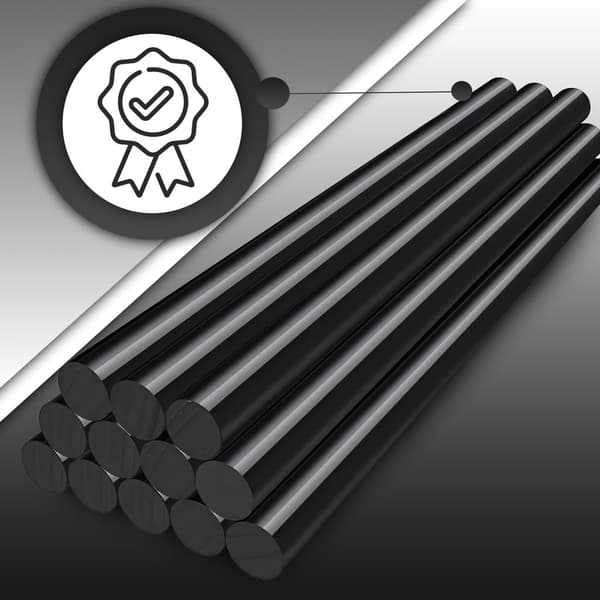 10-pak smeltelimstifter – [Sort stift] 11*270mm