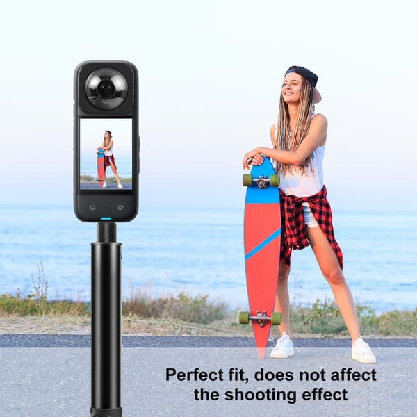 Linsehætte/optisk glas til Insta360 X4 actionkameraer