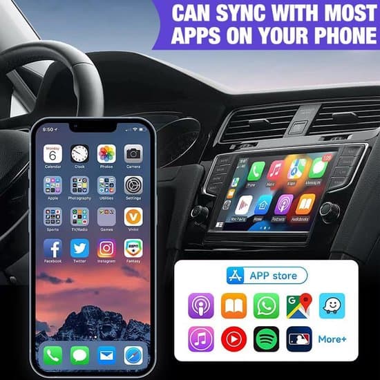 Trådløs CarPlay & Android Auto Adapter 2-i-1 - Plug & Play for mere bekvemmelighed