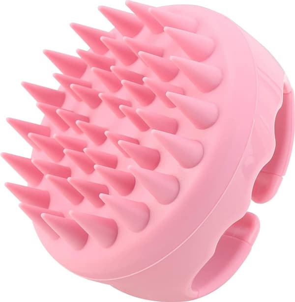 Hårbottenmassageborste, silikonborste, huvudmassager
