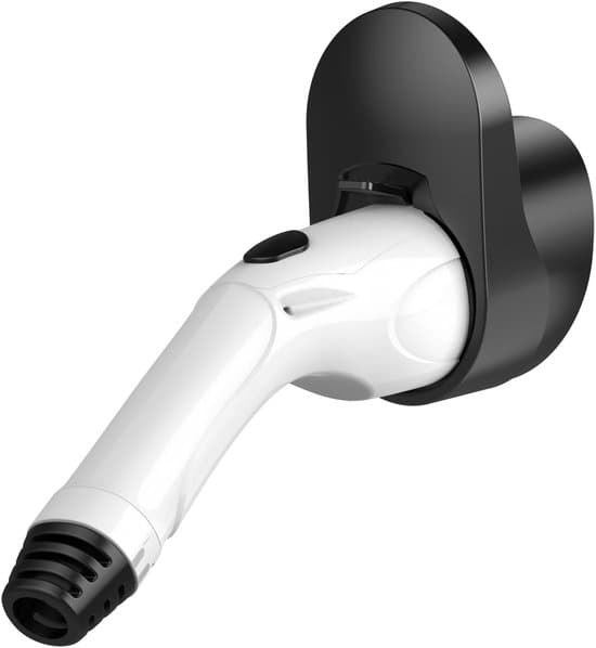 Opladerkabelorganisator, EV-opladerkabelholder, vægbeslag, Sort