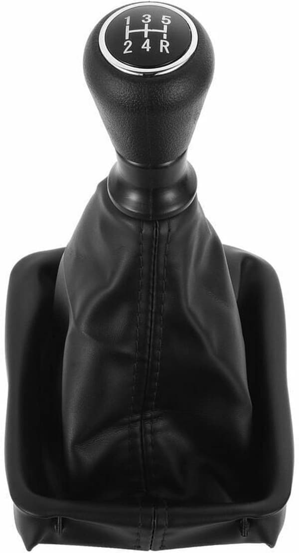 Auton vaihdevivun pallonivel - 5-vaihteinen auton vaihdevivun pallonivel - vaihdevipu - vaihdevivun kahva, pölysuojalla