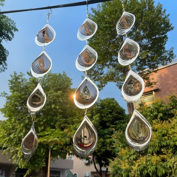 Fugleskræmmer Disk Sæt Meget Reflekterende Dobbeltsidet Reflektor Metallisk Spinner