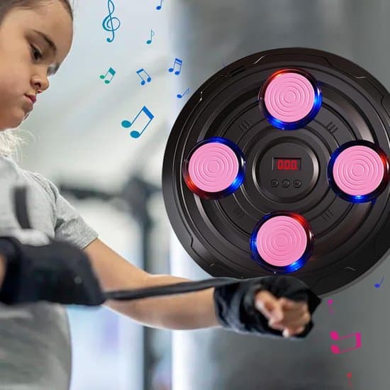 Musikalisk boxningsmaskin, väggmonterad boxningsträningsutrustning