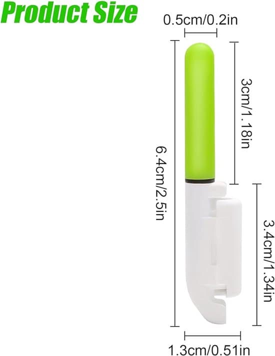 6 kpl LED-yökalastusvavan kärkivaloja - kellolla