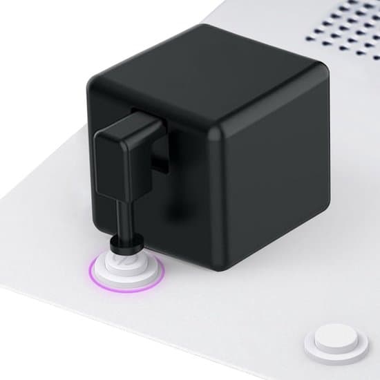 Intelligent Switch Robot - Knapstyring - Udstyrsautomatisering - Indbygget Batteri - 3,2 cm - Sort