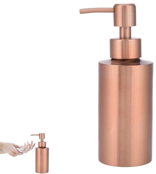 - Tvåldispenser Roséguld - Rostfritt Stål 304