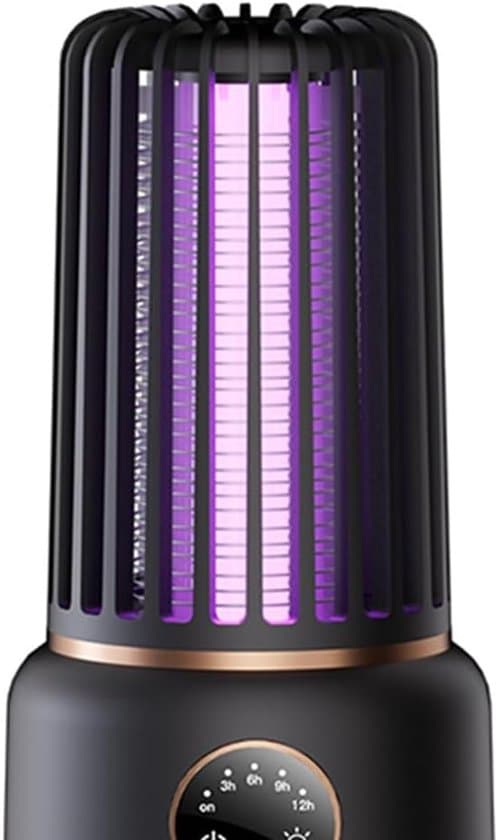 USB-lampa, flugfälla och insektsmedel med timerfunktion för utomhuscamping, säker och effektiv.