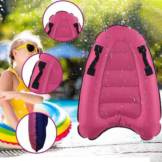 - Uppblåsbar surfbräda - Slitstarkt PVC-material - Lättvikt