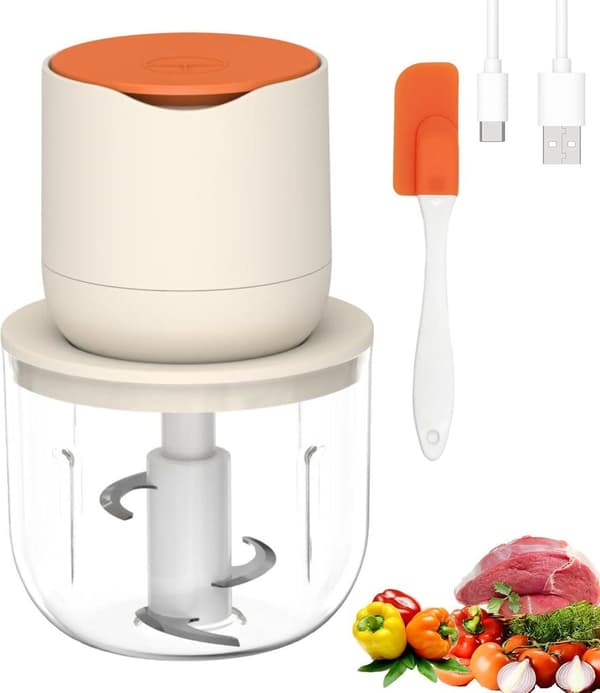 Multifunktionel foodprocessor, miniblender, kødhakker til babymad