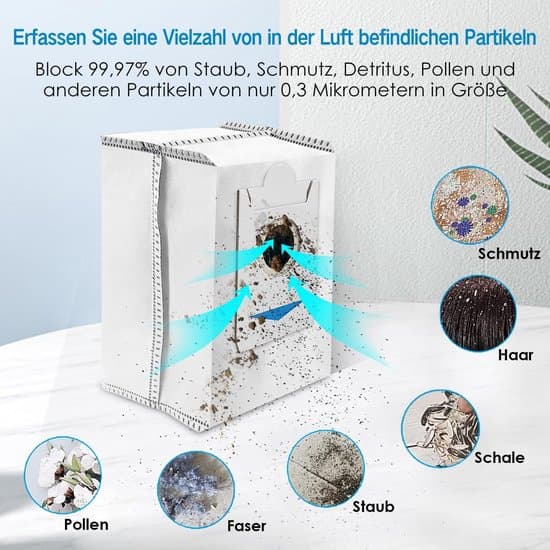 Pölypussi Ecovacs Deebot X2 Omni -robotti-imurille, 6 kpl