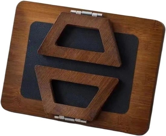 Clip-On Bambu Soffarmstöd Brickbord för Drycker, Snacks & Fjärrkontroller