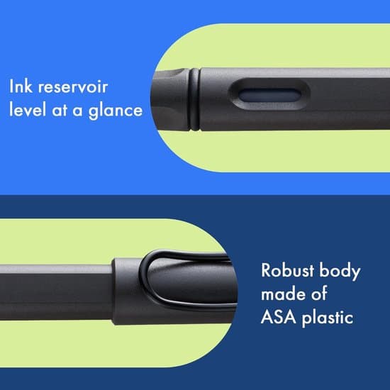 Ergonomisk greb, M sort spids, holdbart ASA-plastmateriale, højrehåndsdesign.