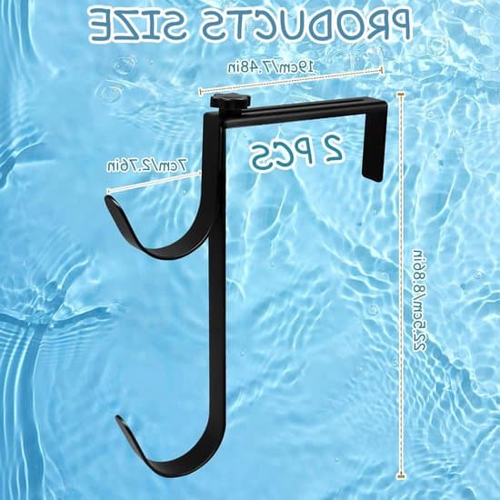 Dobbeltstang Poolkroge - Pooltilbehør - Havevedligeholdelse