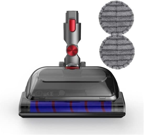 Elektrisk moppehovedtilbehør egnet til Dyson V7 V8 V10 V11, tør og våd børstehoved