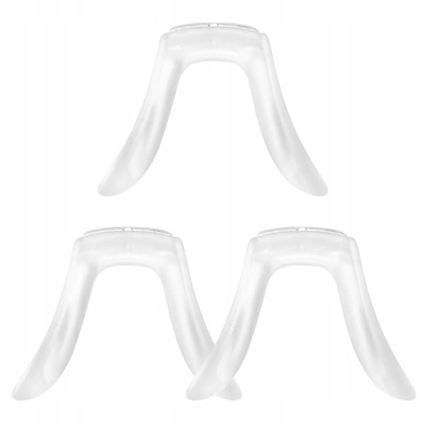 3-pack halkfria näskuddar i silikon för glasögon
