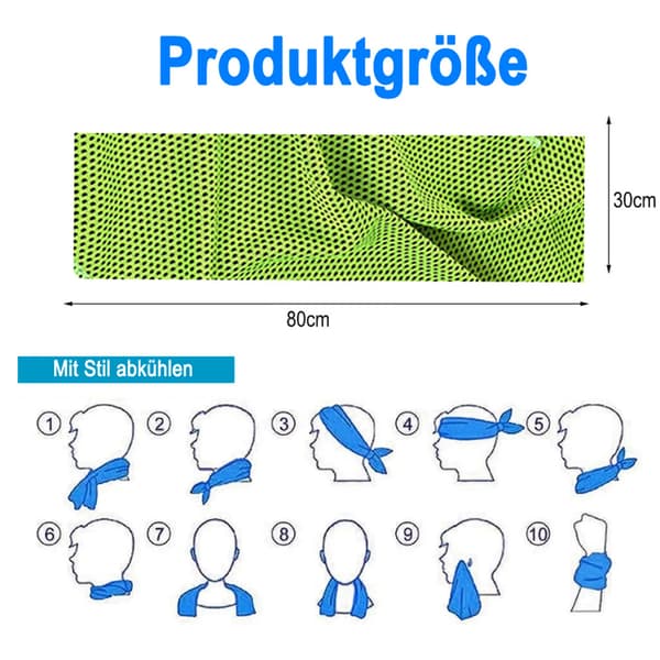 Kølehåndklæder, is-håndklæder, mikrofiber kølehåndklæder