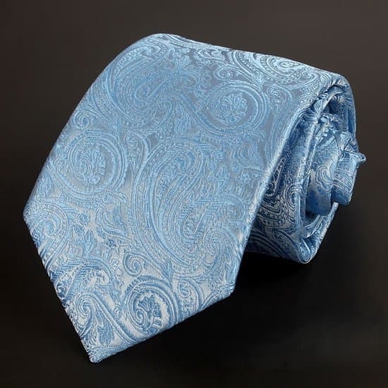 Mænds paisley slips, mænds silkeslips, bryllupsslips, bordeauxrød