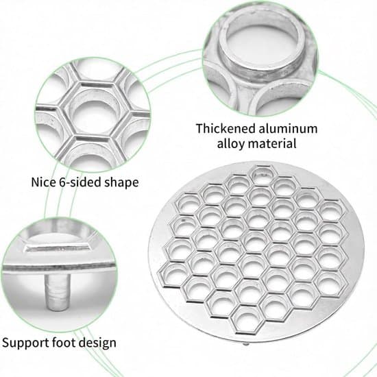 - Aluminium wontonform - Dumplingform - Rysk dumplingform