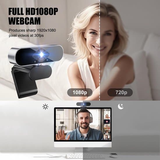 Webbkamera för PC - Streamingkamera - 4K-kvalitet - Svart - onlinesamtal