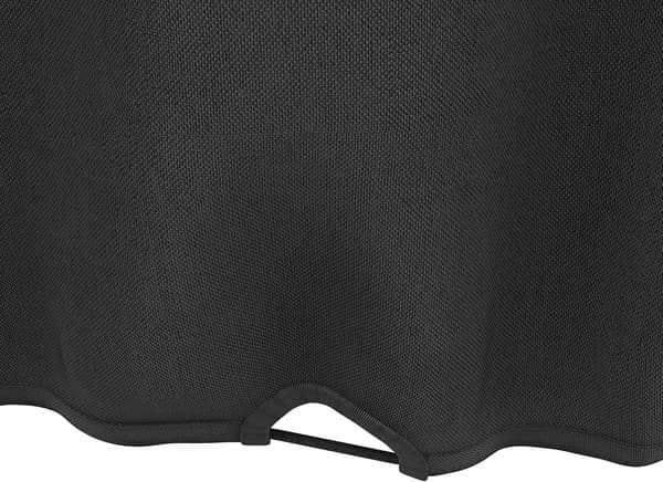 Amazon Basic Gasgrillovertræk, Vandtæt, 145 x 66 x 117 cm (L x B x H), Sort