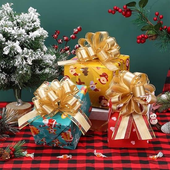 5-pack presentinslagningsrosetter - silver