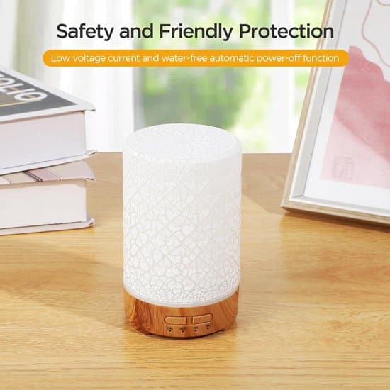 Aromaterapi Diffuser 150ml med 7 LED-farver til hjem og kontor