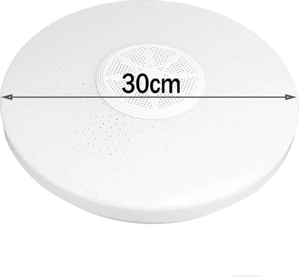 Smart LED loftlampe med Bluetooth-højttaler - Loftlampe - App-kontrol