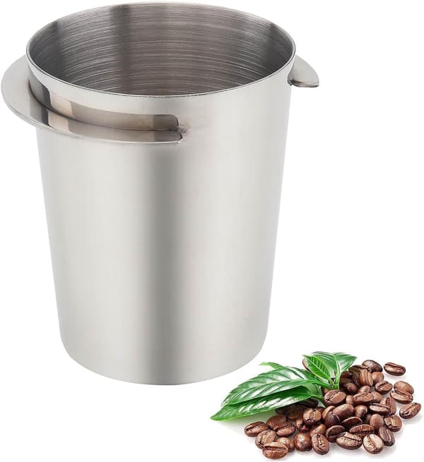 53 mm kaffepulvermålekop, lavet af rustfrit stål