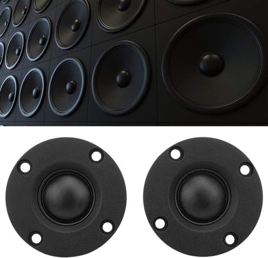 2-pak 2 tommer HIFI-højttaler til lydsystemer - 6Ω 30W - Diskant effektforstærker - Horn