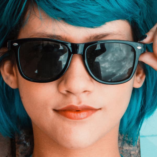 Polariserede solbriller til mænd, unisex, sorte retro solbriller
