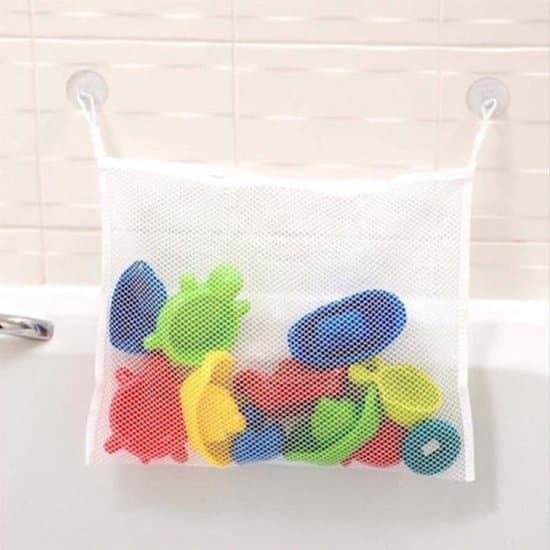 stykker Badelegetøjsopbevaringsnet (35x45cm), Organizer til børnelegetøj, Opbevaringsnet til badeværelse og babylegetøj