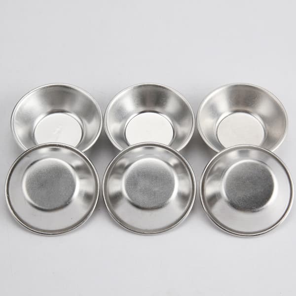 10 æggetærteforme, aluminium cupcakeforme, bageværktøj