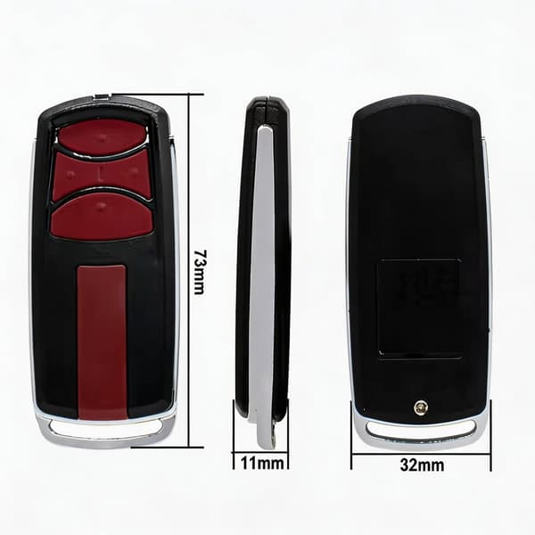 2-pack fjärrkontroller, kompatibla med Liftmaster fjärrkontroll E960M/E950M E945M/E943M/E940M garageportsfjärrkontroller