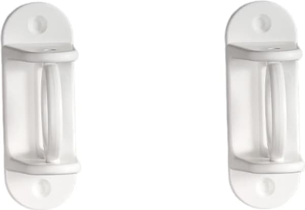 360° roterande gardinstångsfäste, 2-pack