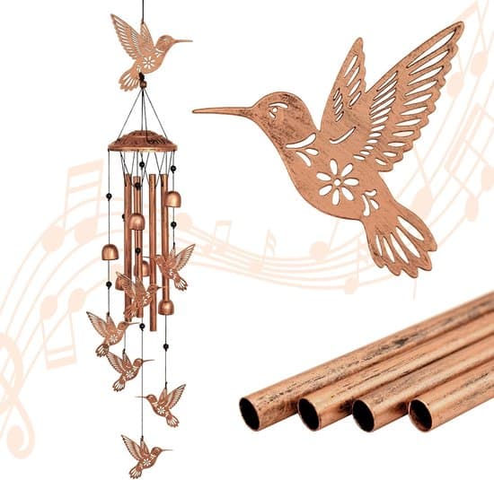 Kolibri-tuulikello - Kupari - 1 cm