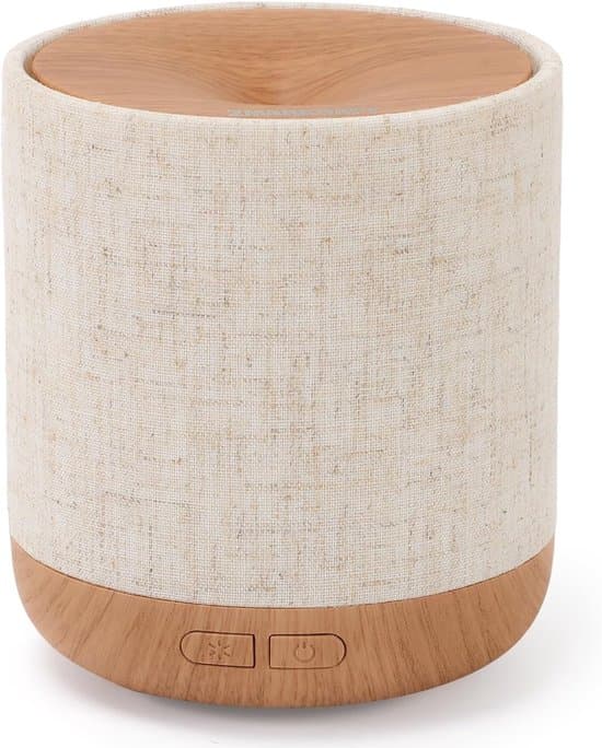 Æterisk Olie Diffuser - 200ml - Ultralyd - Med Natlys