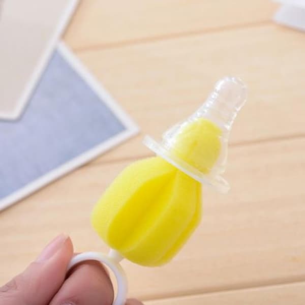 10-delad svampflaskborste nappborste koppnappborste