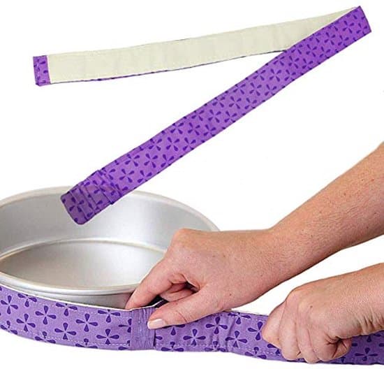 Bagebånd til kageforme - superabsorberende, 86cm - 2-pak