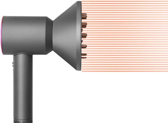 Locktång Styler-tillbehör lämpligt för Dyson Supersonic hårtork - hårtork multifunktionella munstyckstillbehör diffuser