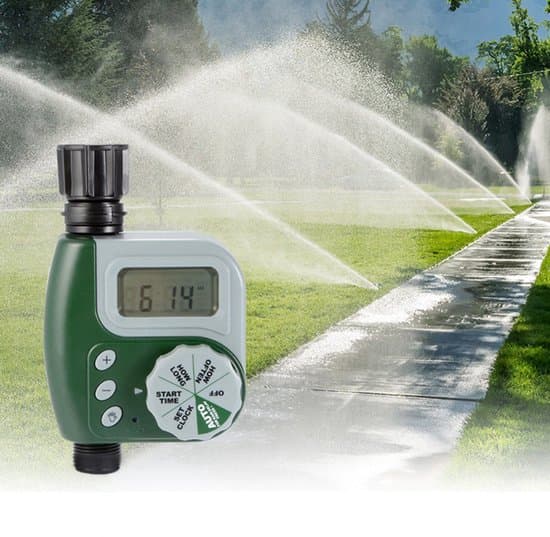 Universell vattentimer – Trädgårdsslang, programmerbar, för droppbevattning och sprinklersystem