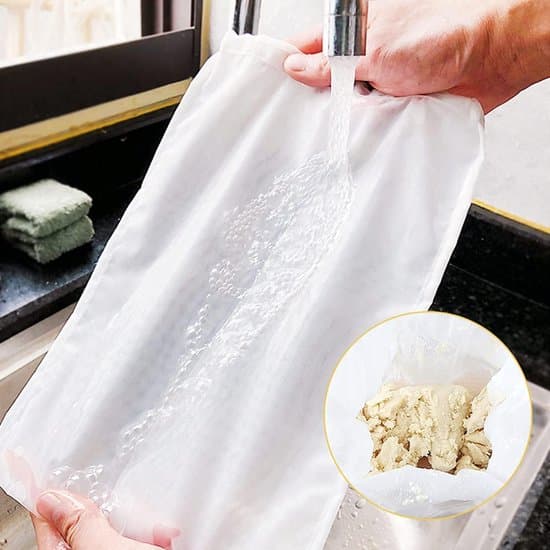 10-pack 30x45cm 200 Mesh Vit Bomull/Nylon Nötmjölk/Ostfilterpåse